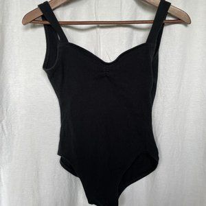 Vintage Dance Wear Rouched Body Suit